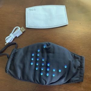 LED voice recognition mask FUNNY stocking stuffer